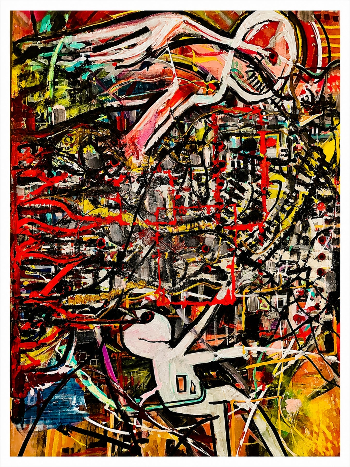Chaotic Signals Fine Art Print
