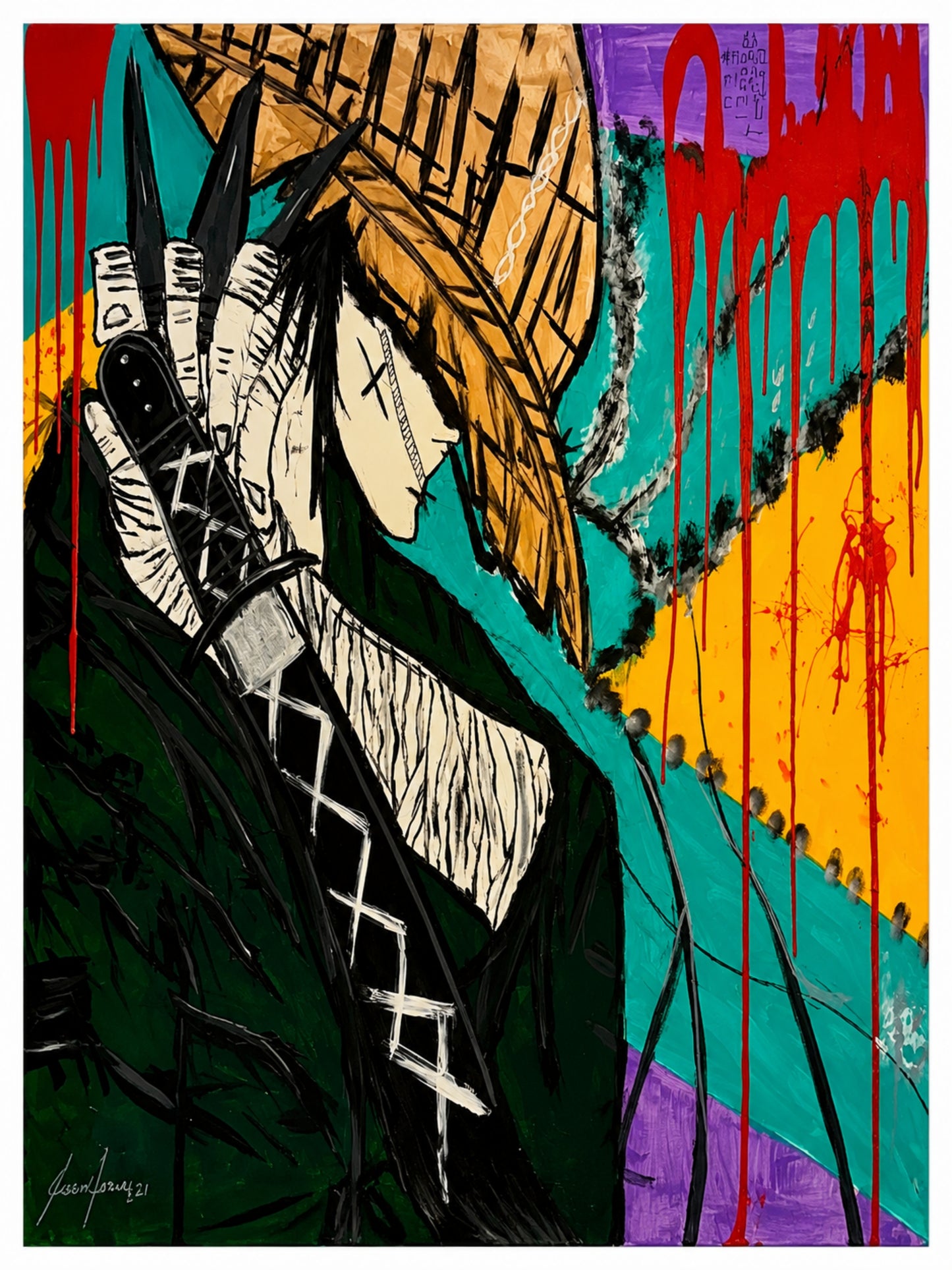 Wandering Ronin Fine Art Print