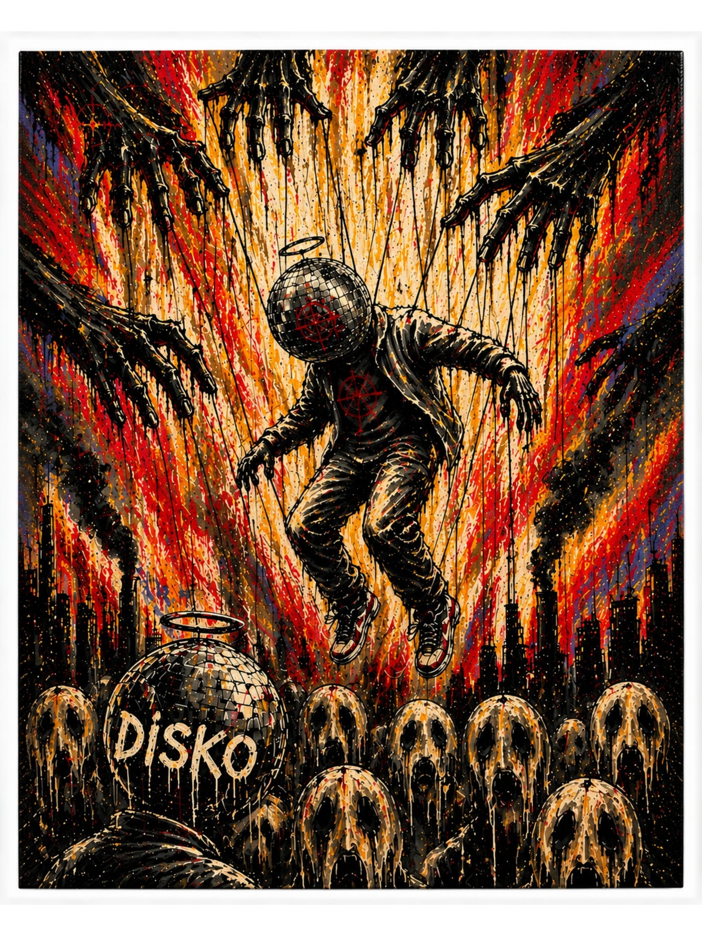 Puppet Society Fine Art Print