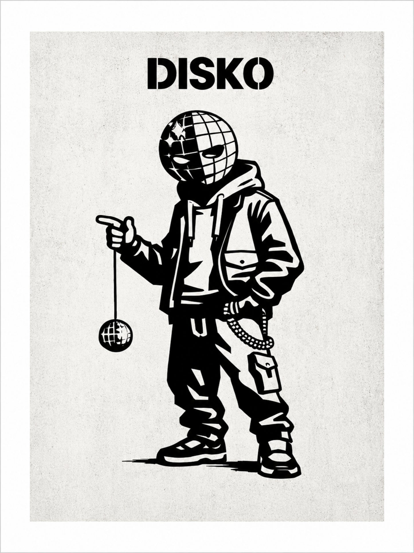 DISKO Original Fine Art Print