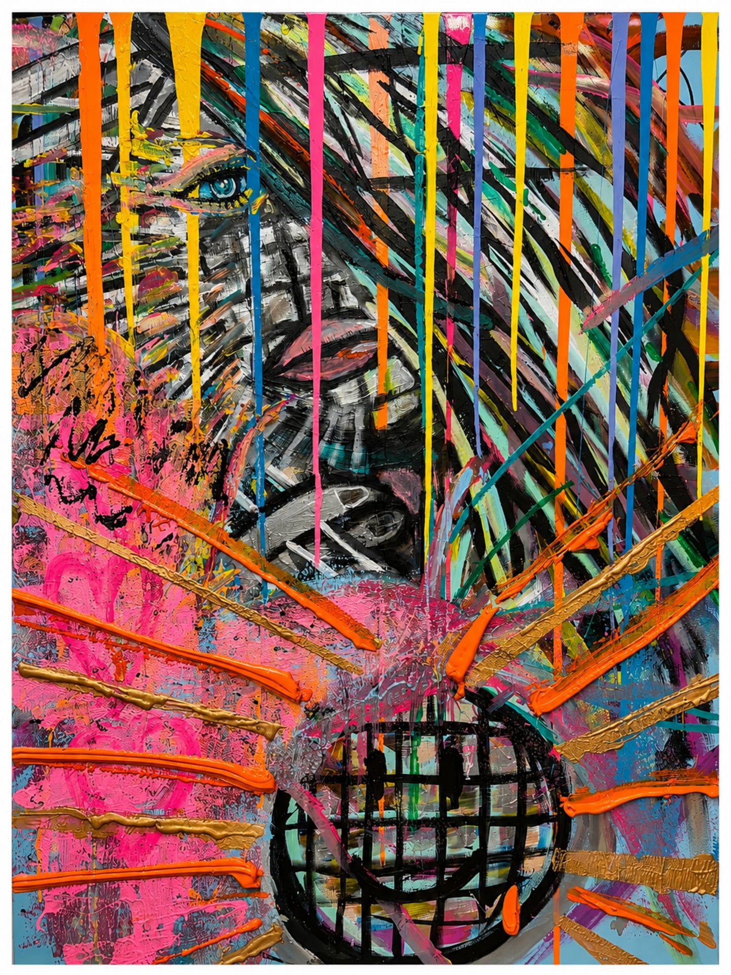 Electric Muse Fine Art Print