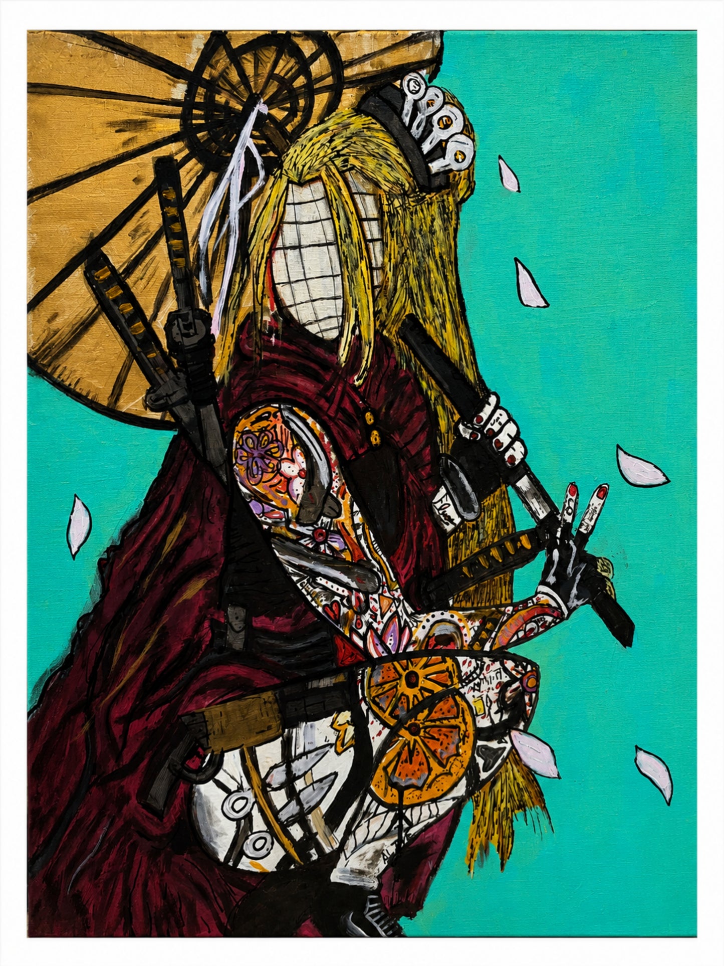 Disco Samurai Fine Art Print