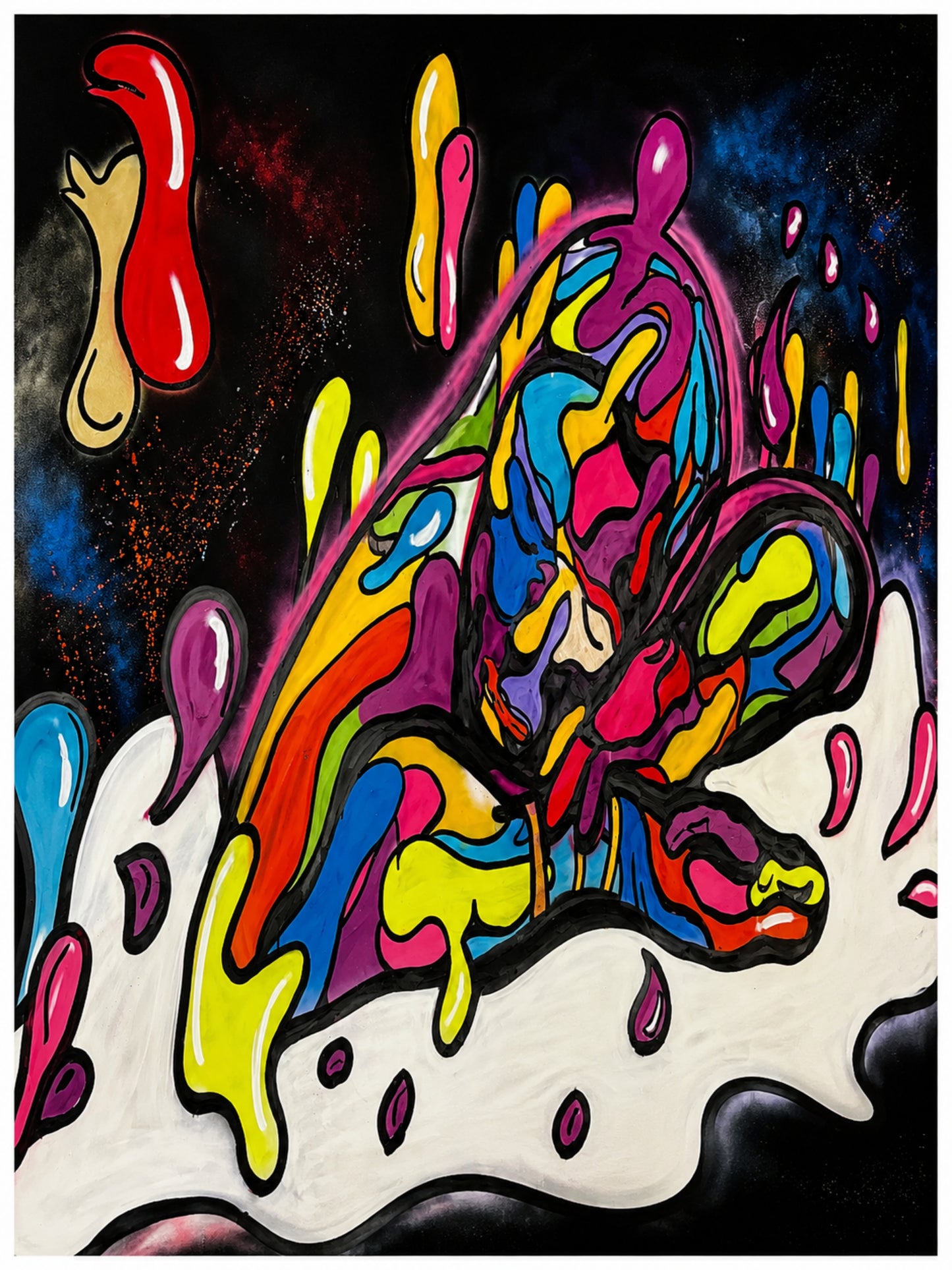 Cosmic Bloom Fine Art Print