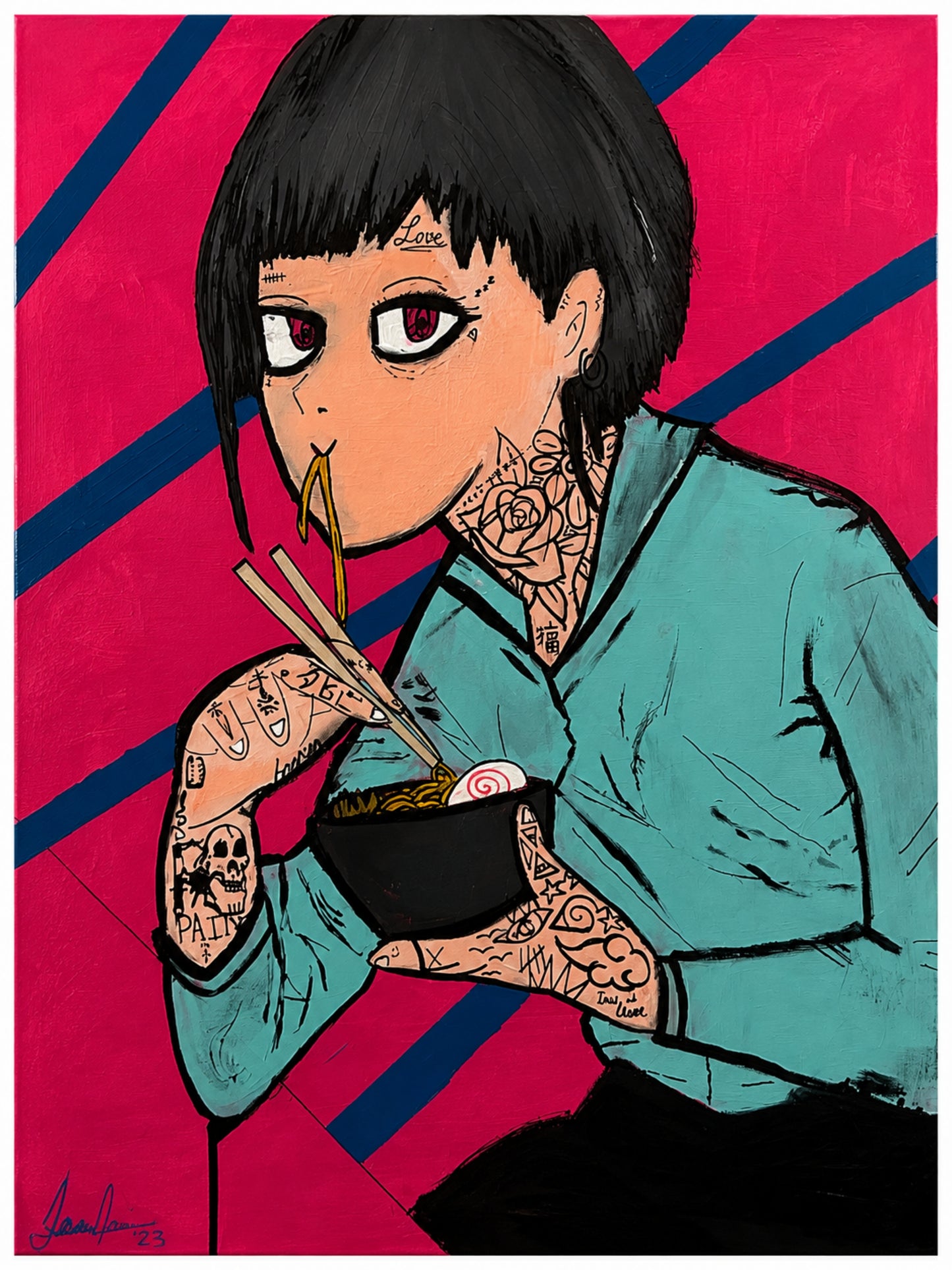 Midnight Ramen Fine Art Print