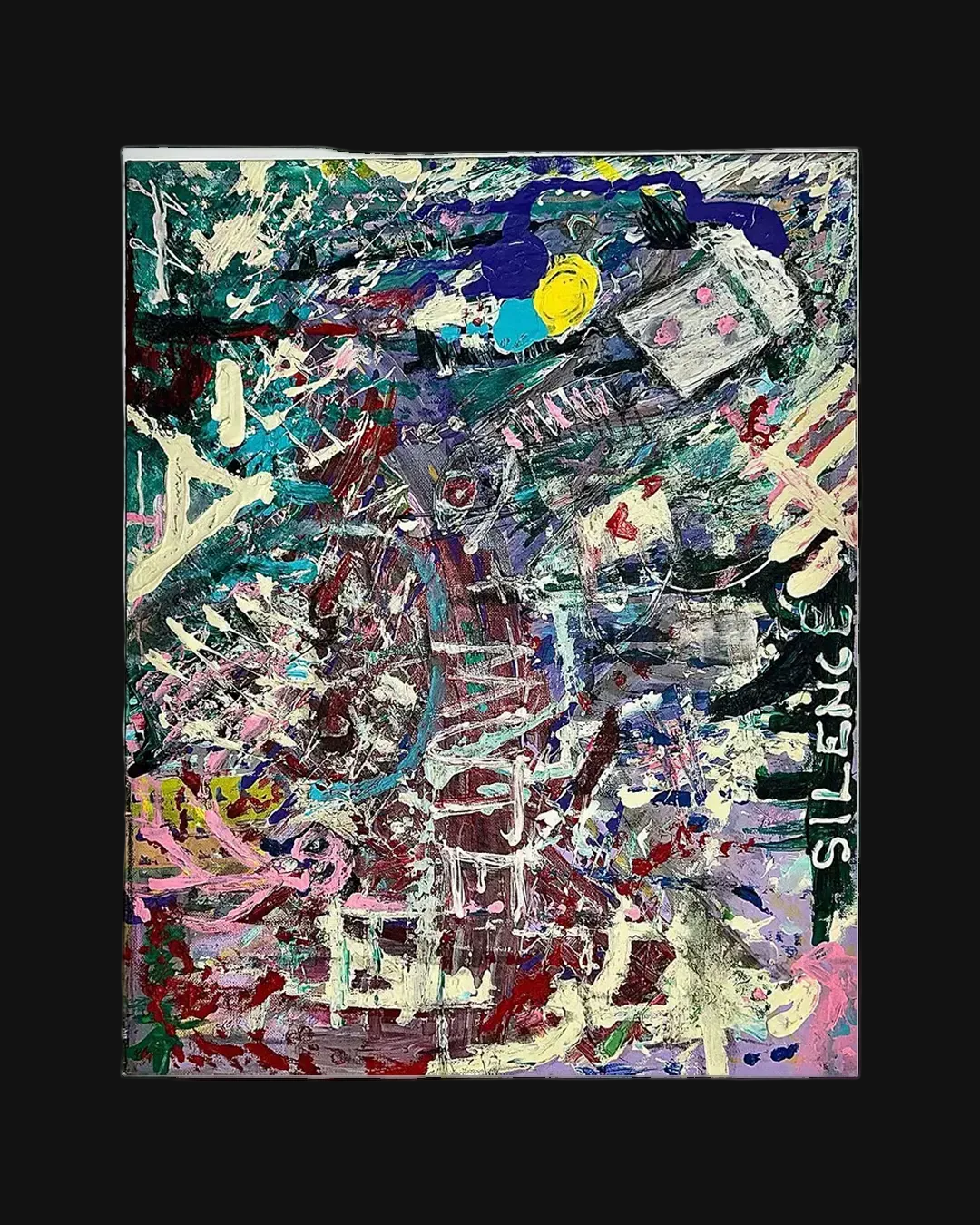 PARTY COMEDOWN [48 X 36 ACRYLIC]
