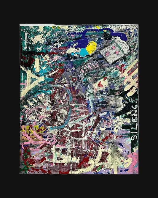 PARTY COMEDOWN [48 X 36 ACRYLIC]