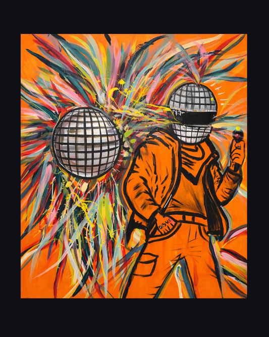 DISKOBOMB [FINE ART PRINT]